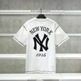  Áo Thun New Era NY White BLack 13334578 