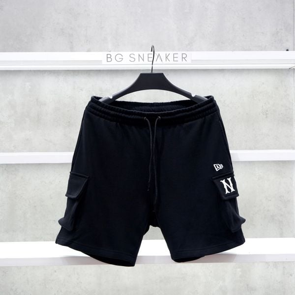  Quần Short New Era NY BLACK logo White 15556549 