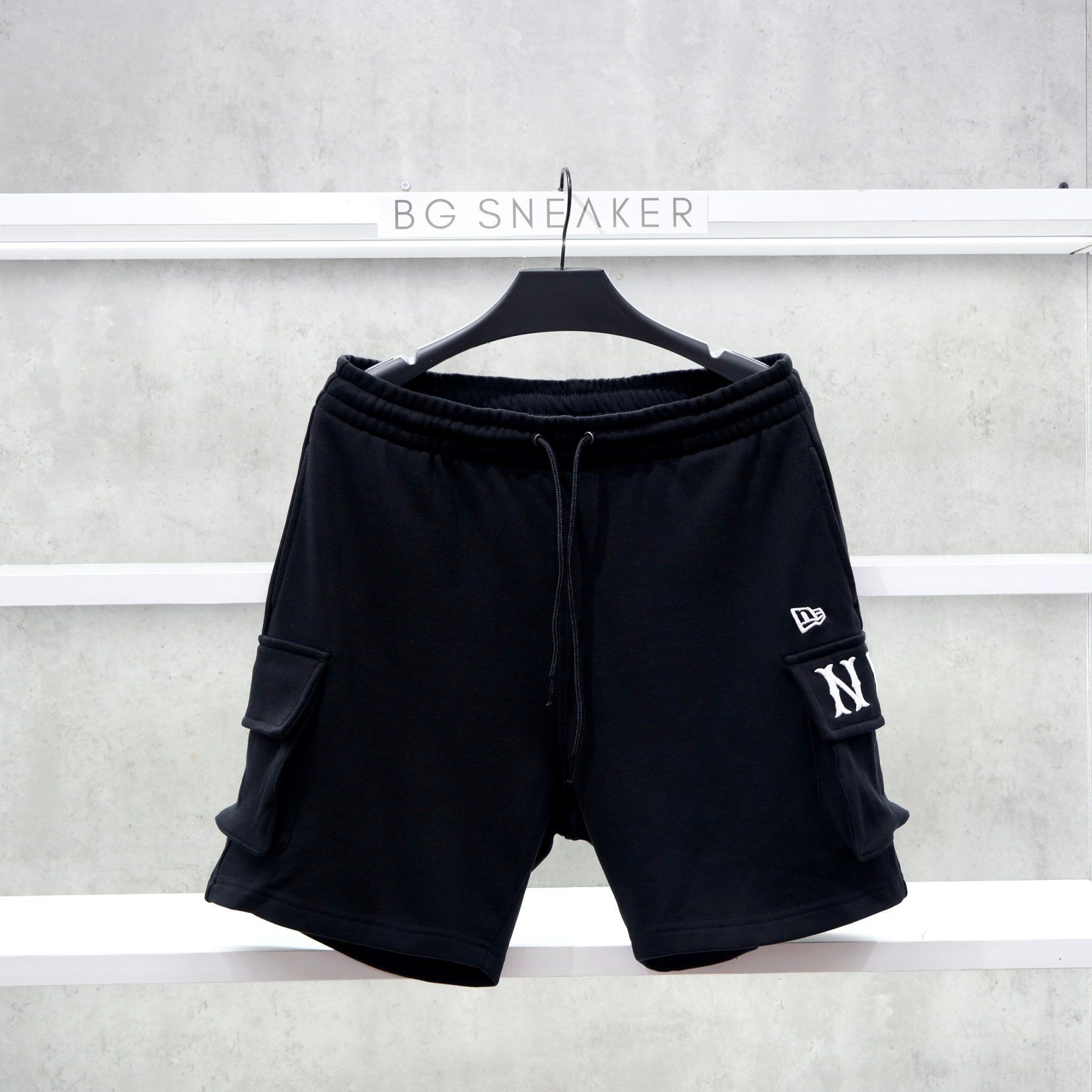  Quần Short New Era NY BLACK logo White 15556549 