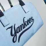  Túi MLB Korea Varsity Culsive Denim Shoulder Bag New York Yankees Indigo bag 3ABQL054N-50INS 