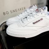  GIÀY Reebok Club C 85 - Cloud White / Trail Brown FZ6012 