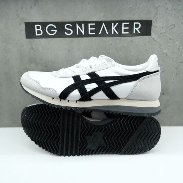  Giày Onitsuka Tiger Dualio Black White  1183C255-100 