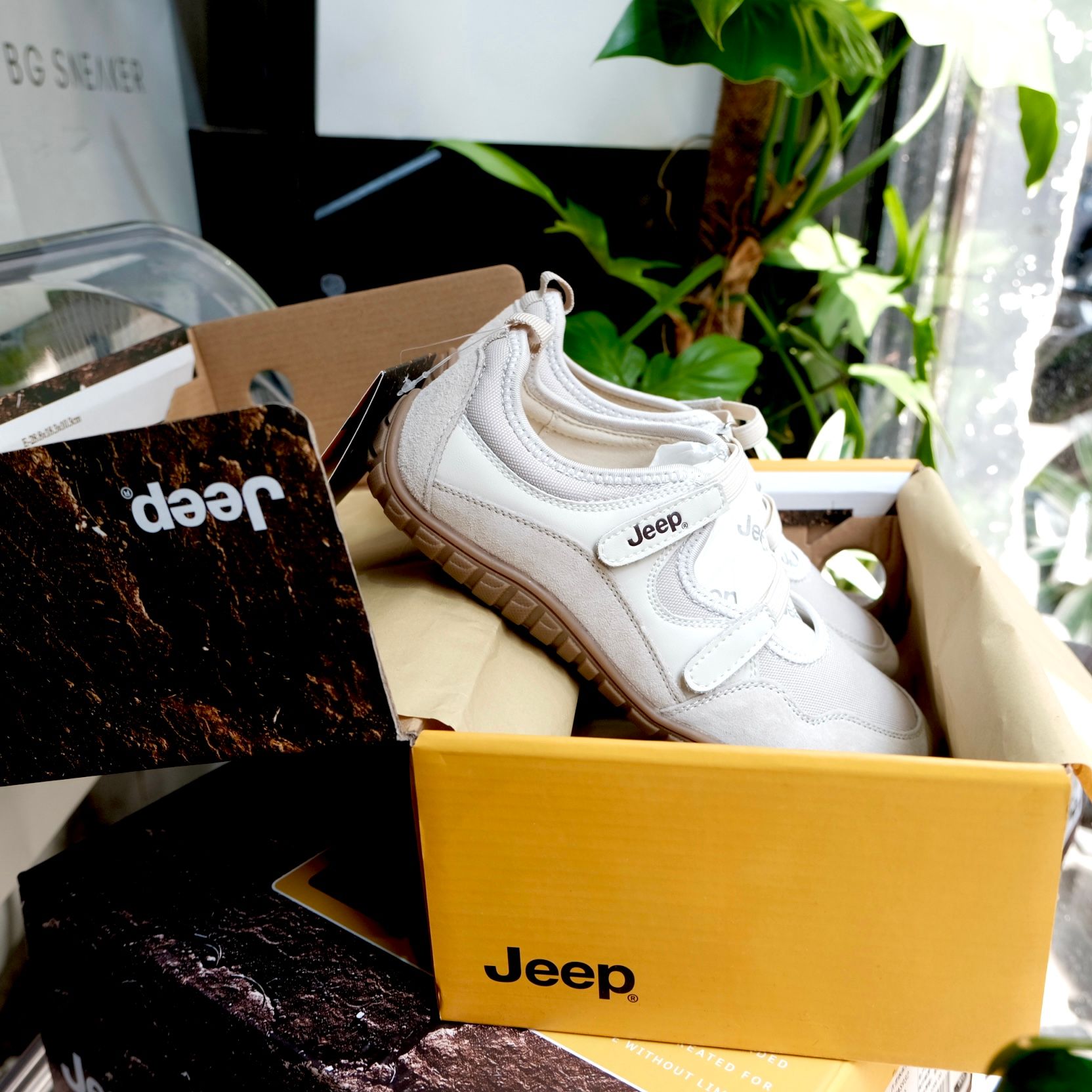  Giày Jeep Outdoor Shoes Women's Low Top '' Cream Light Gum '' [ P651W13112 ] 