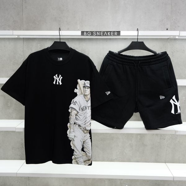  Áo Thun New Era New York Yankees Player Black 12224583 