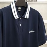 Áo  Thun Polo New Era Yankee Blue White 14121842 
