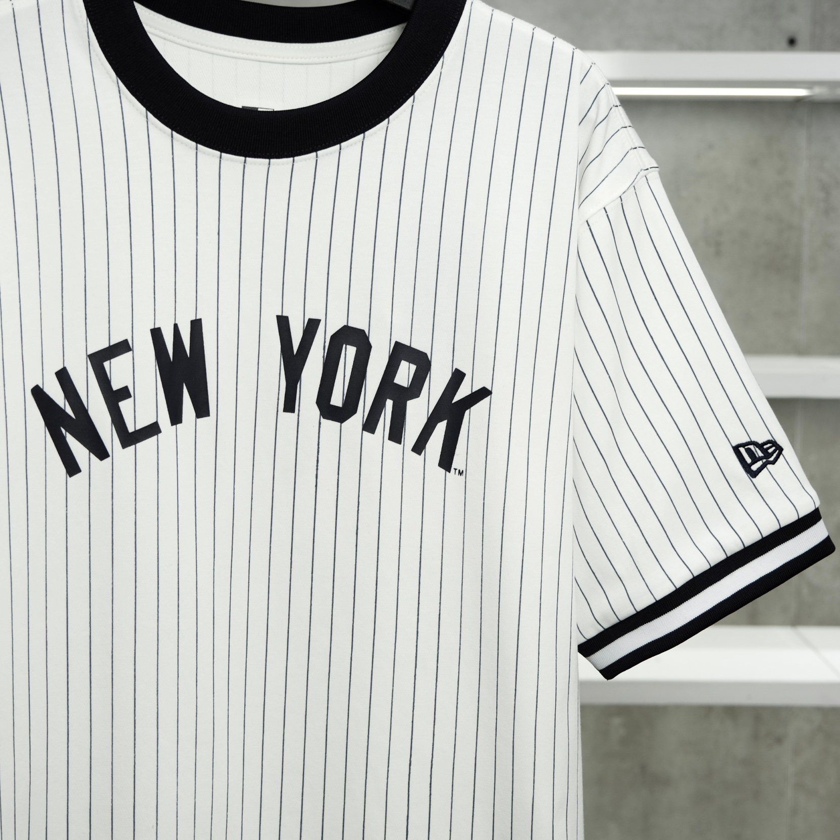  Áo Thun  New Era Yankee White Black 12837283 