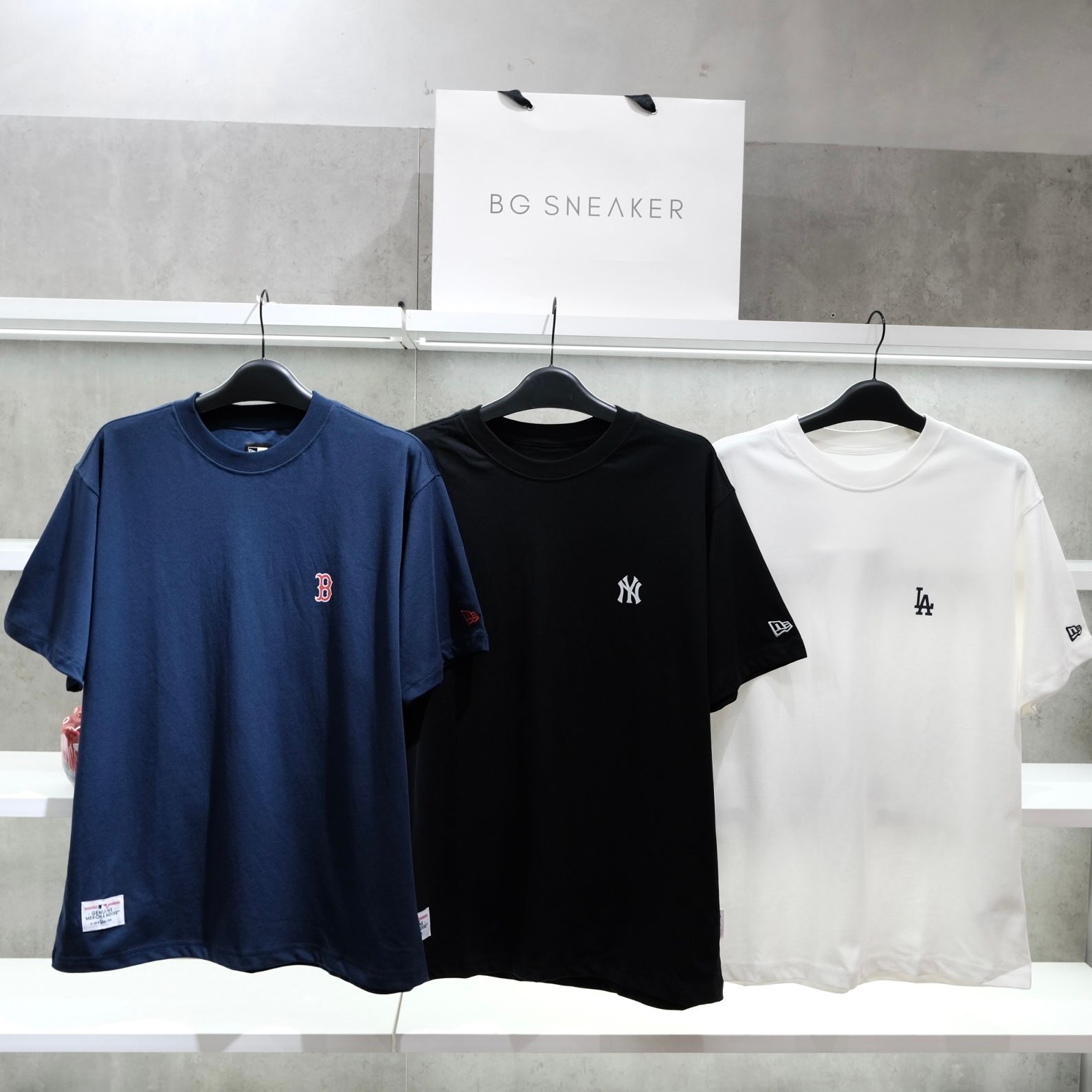  Pack 3 Áo Thun New Era Basic LA NY BOSTON 13511136 
