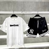  Quần Short New Era NY White Black 188887898 