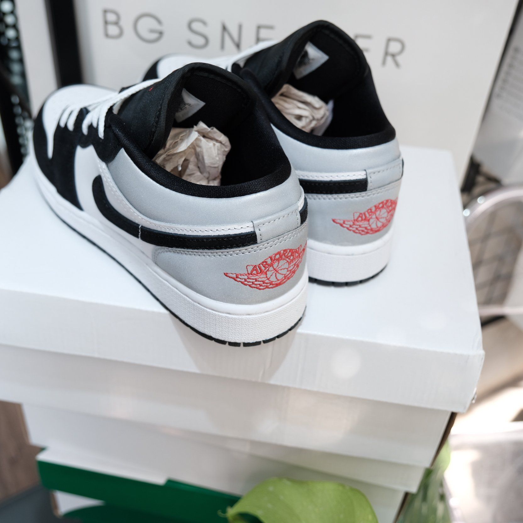  Giày Nike Air Jordan 1 Low GS Panda Toe HF3188 106 