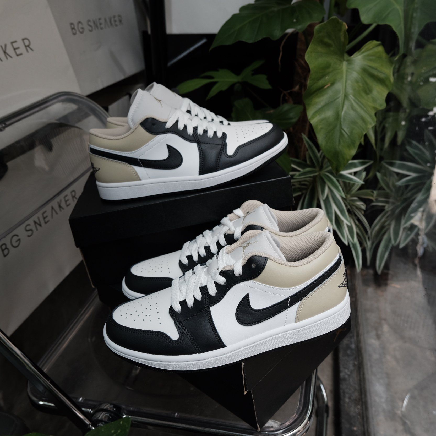  Giày  Nike Air Jordan 1 Low Rattan [ 553558 153 ] 