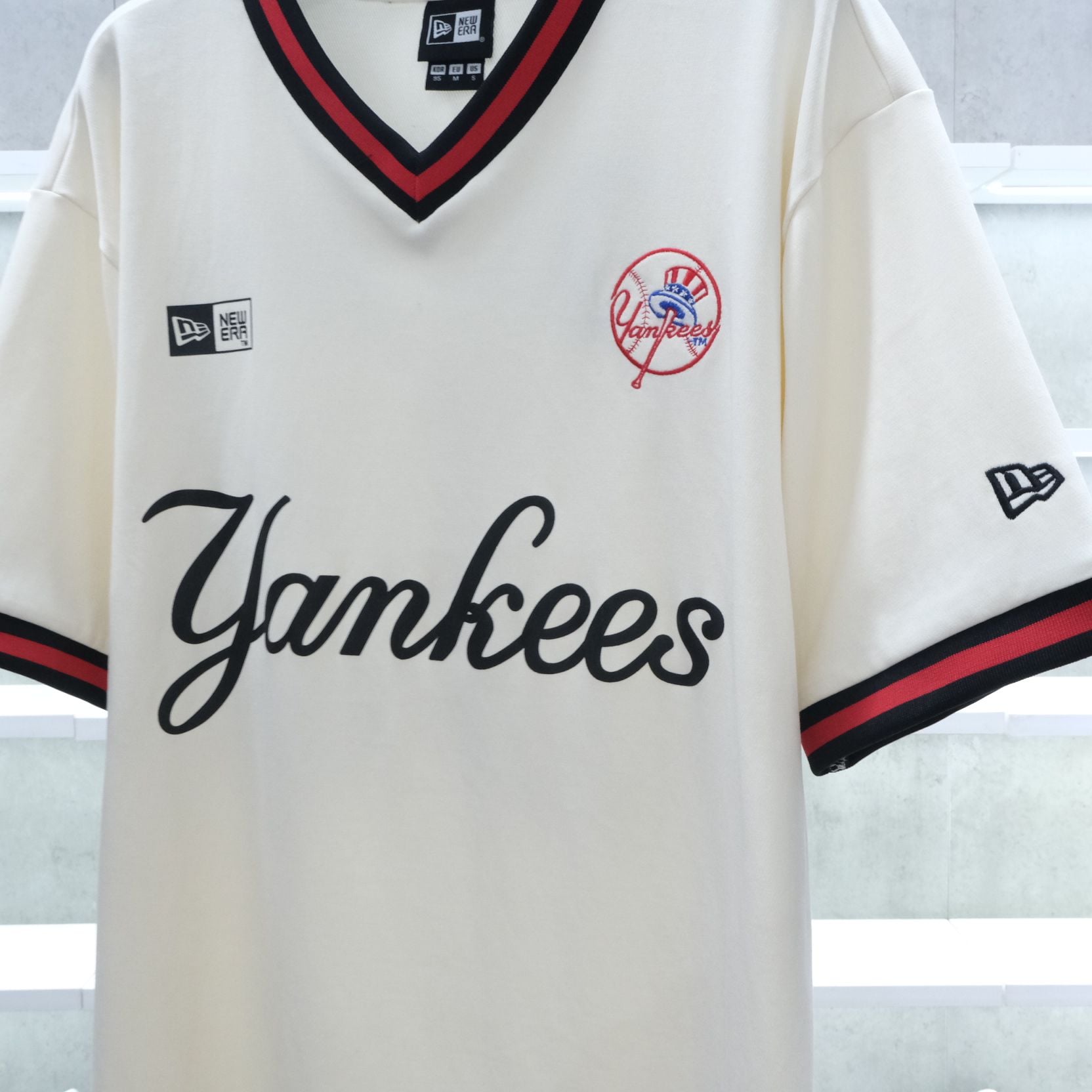  Áo Jersey New Era New York Yankees White Red 13882999 