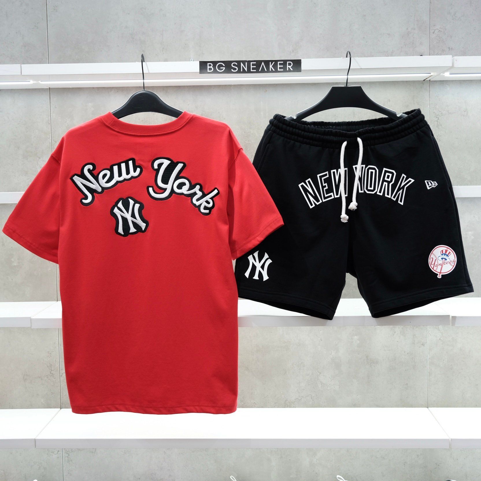  Áo Thun New Era Yankees Red Embroi  15678455 