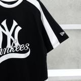  Áo thun New Era  Yankees Black White 12224584 