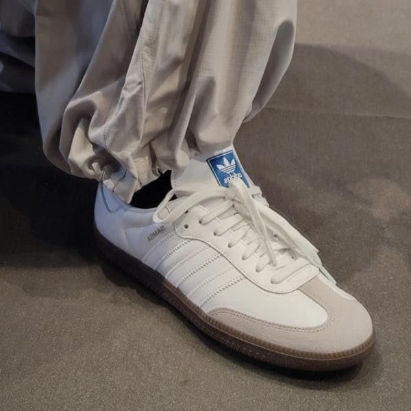  Giày Adidas Samba OG 'White' [ IE3439 ] 