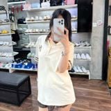  Áo Thun Polo New Era Korea New Yorks Yankees Brown Cream  13566876 