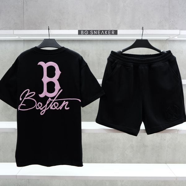  Áo Thun New Era Boston Black Pink 13225494 