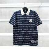  Áo Polo New Era Yankee Monogram Navy Cream Logo 15678422 