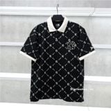  Áo Polo New Era Yankee Monogram Black White 13533547 
