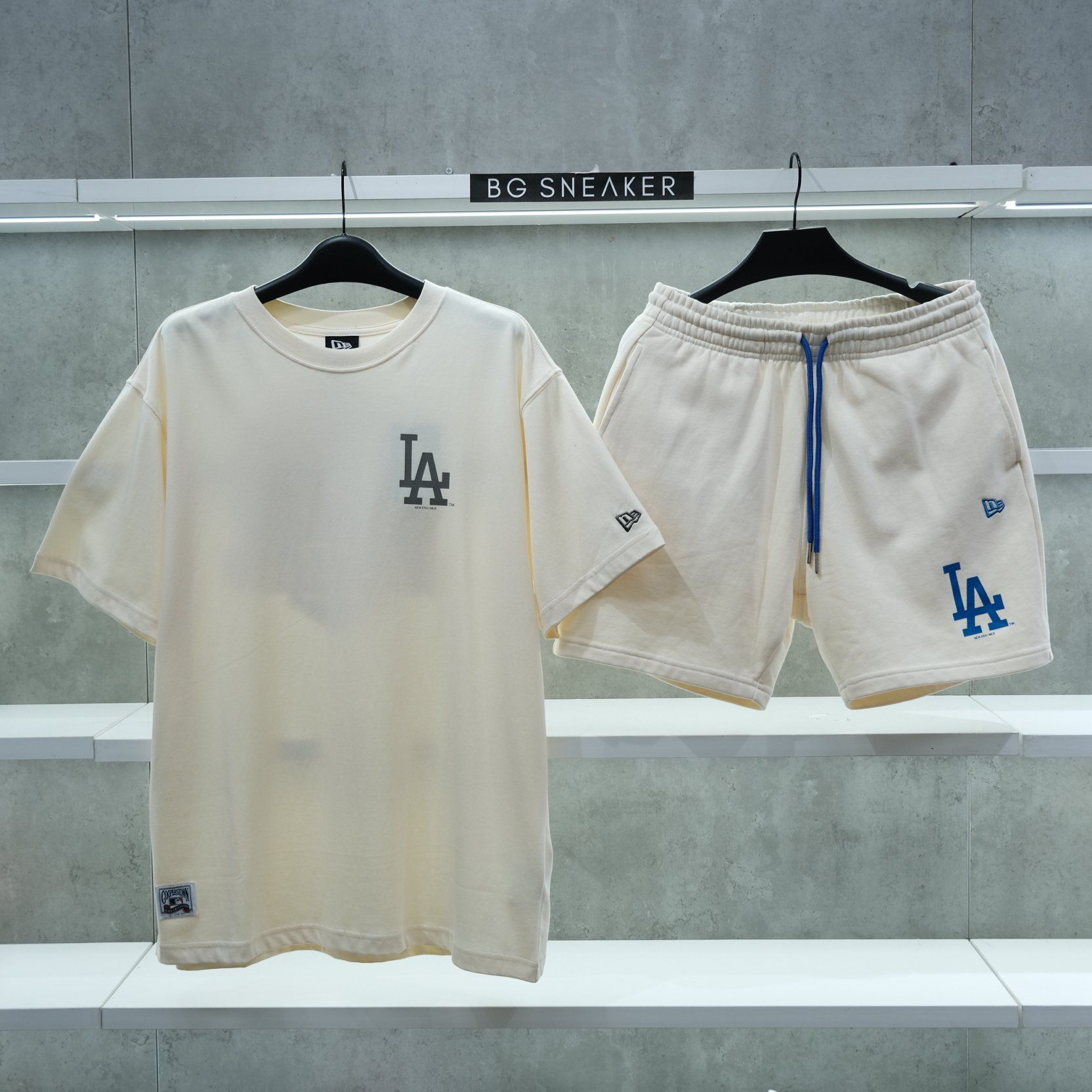  Áo Thun New Era Los Angeles Dodgers Campfire Ivory 13774282 