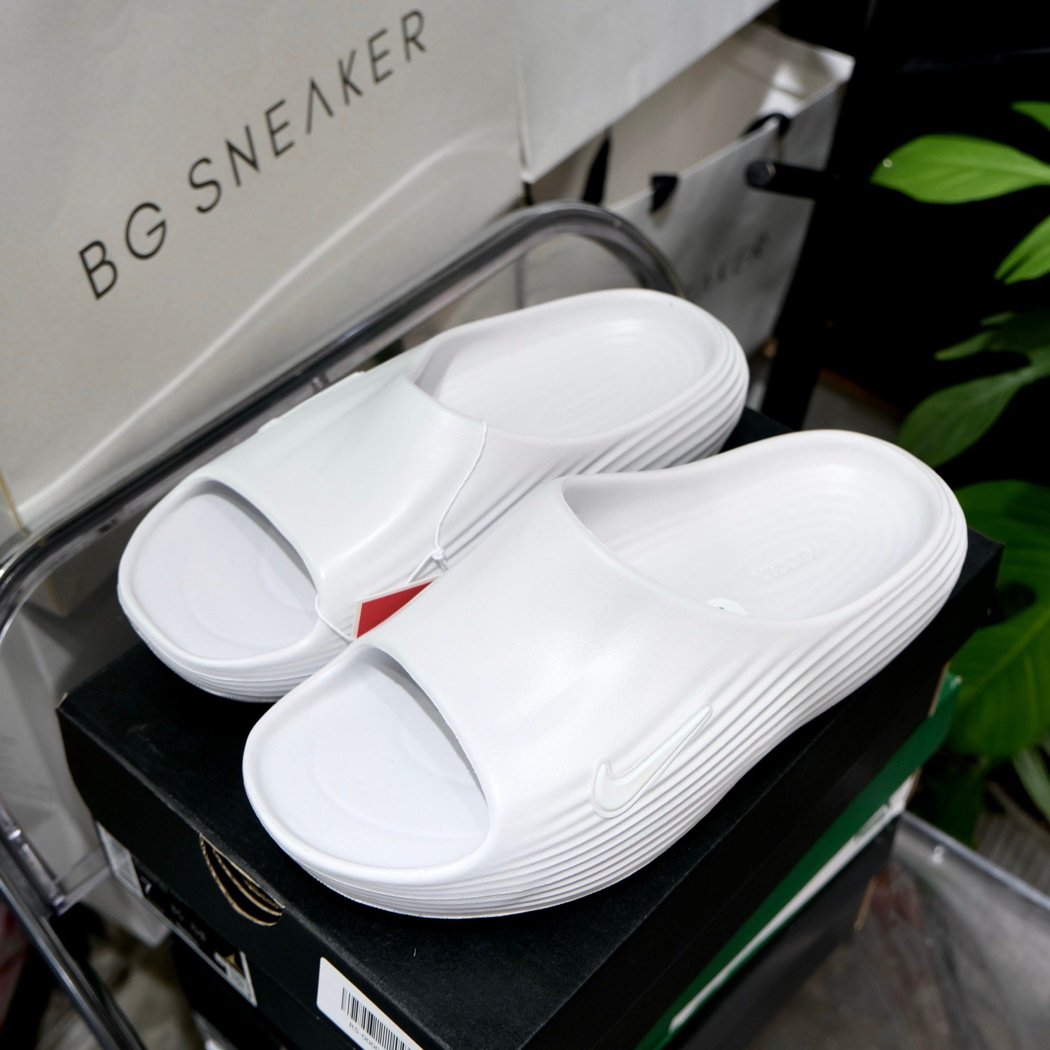  Dép Nike ReactX Rejuven8 Slide ‘Summit White’ HV4479-100 