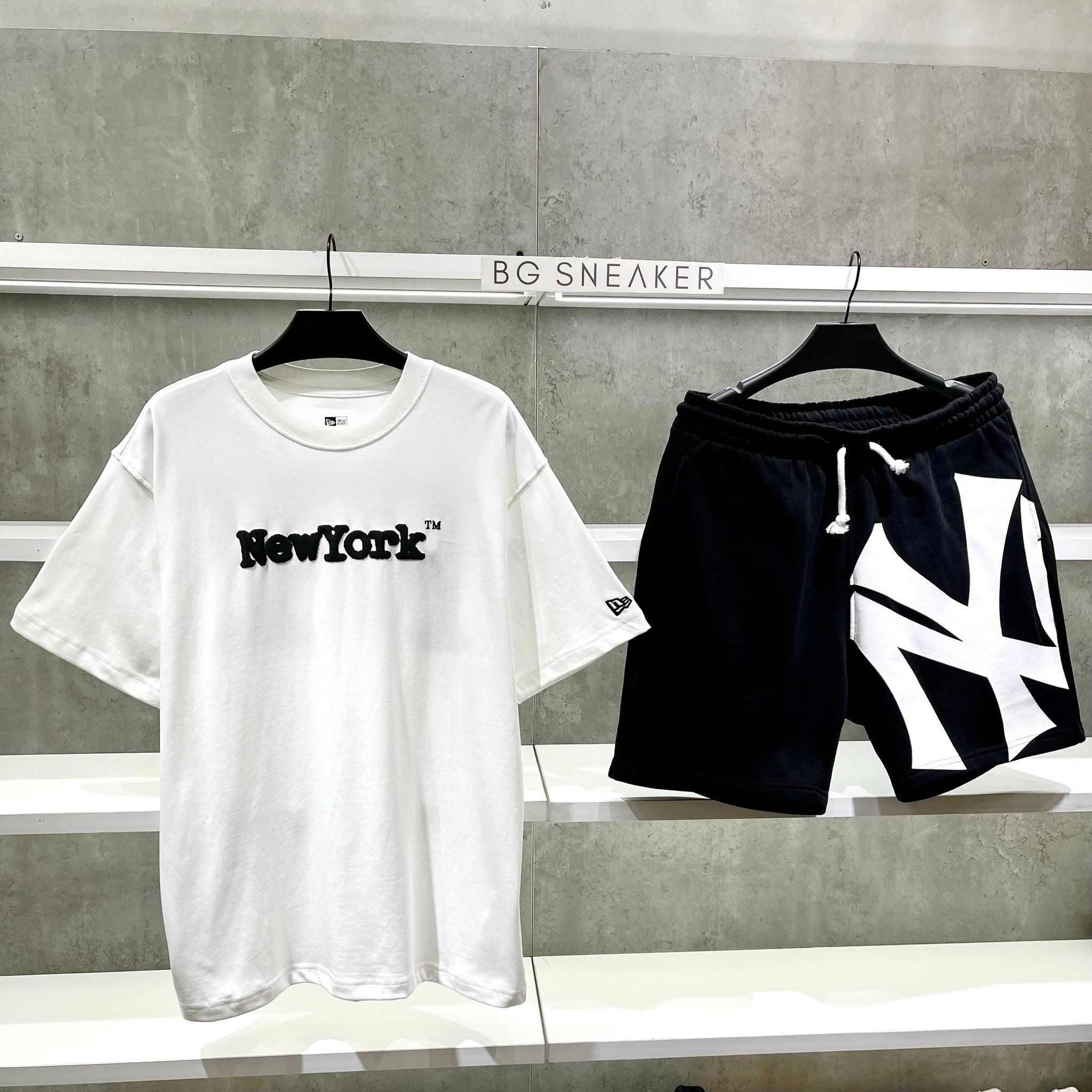  Áo Thun New Era Basic NEW YORK WHITE 15655587 