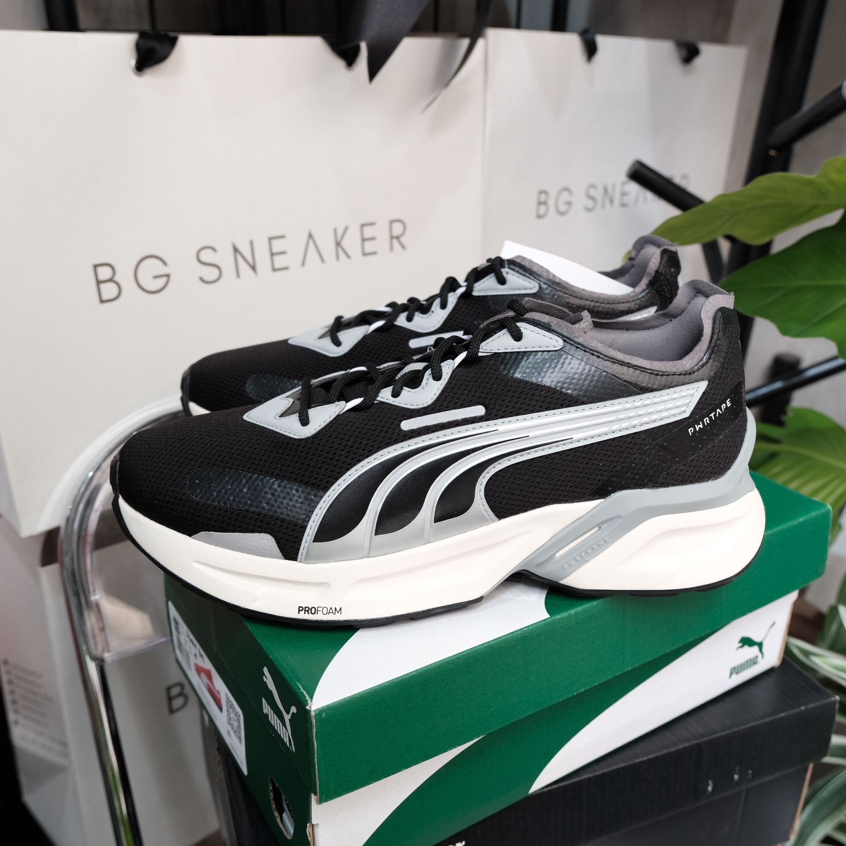  Giày PUMA Pwrframe Aerogram Black 387169-02 