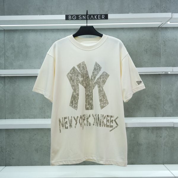 Áo Thun New Era New York Yankees Cream 12224555 