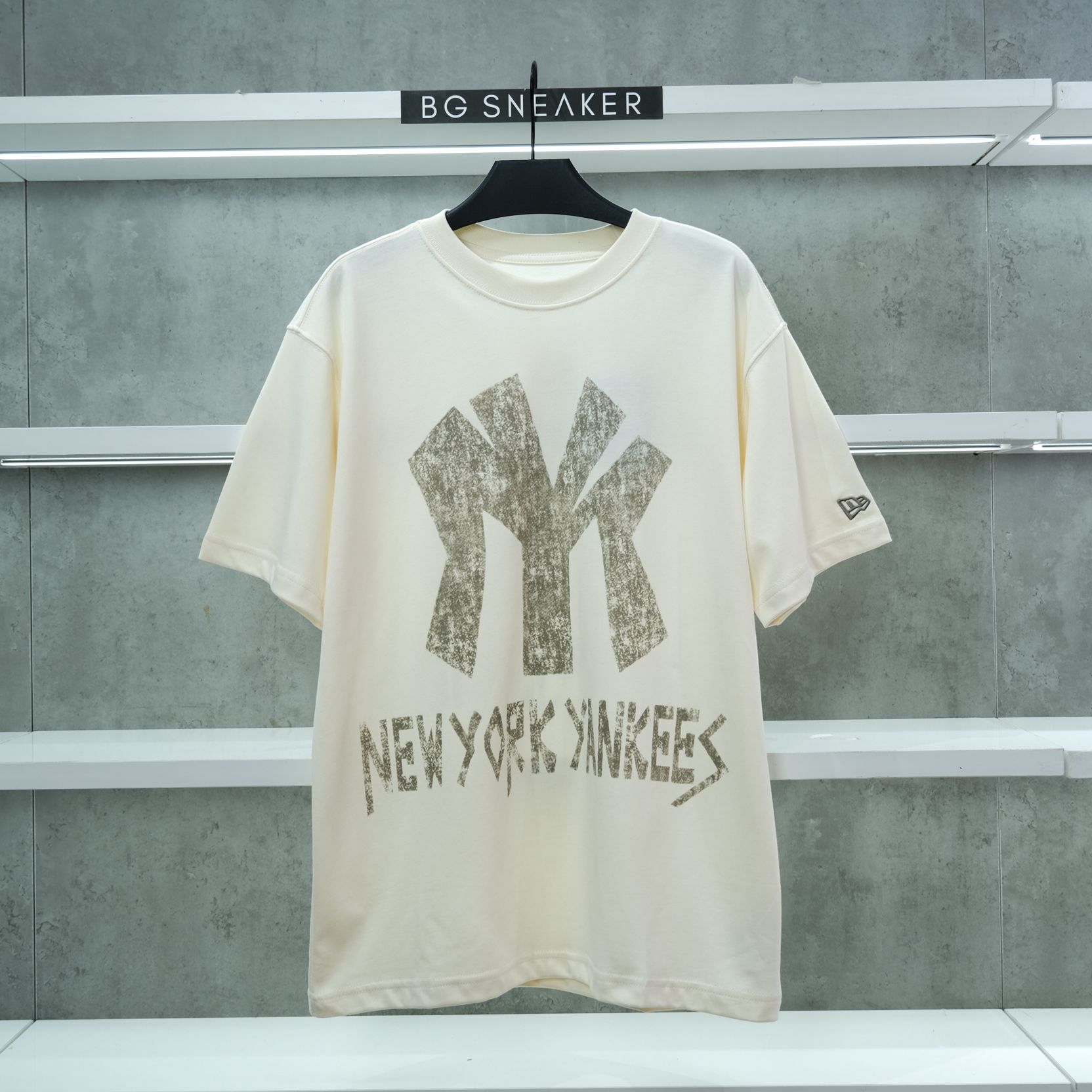  Áo Thun New Era New York Yankees Cream 12224555 
