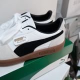  Giày Puma Palermo Leather White  Vapor Grey  397647-01 