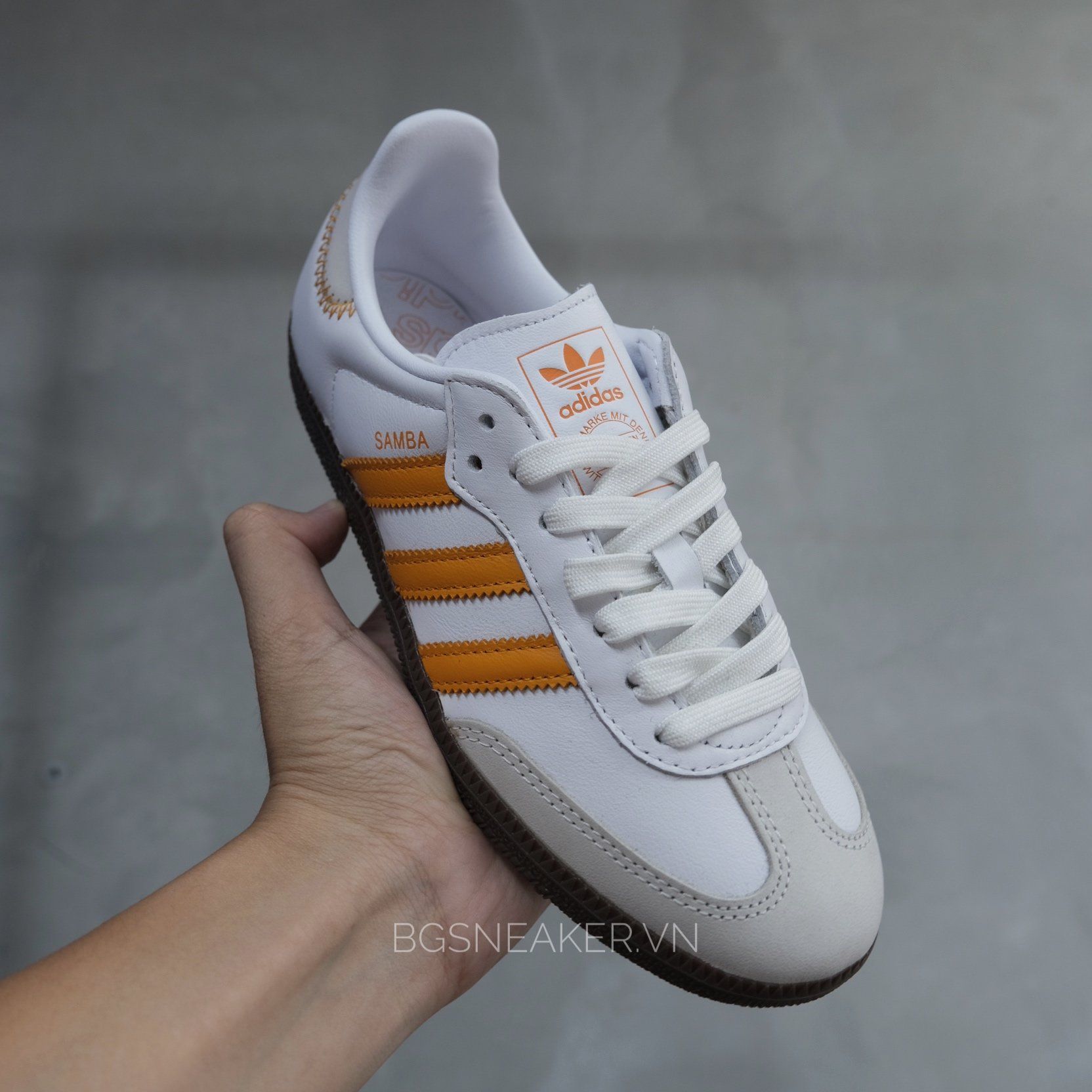  Giày Adidas Samba OG ‘White Equipment Orange’ (Wmns) IE6521 
