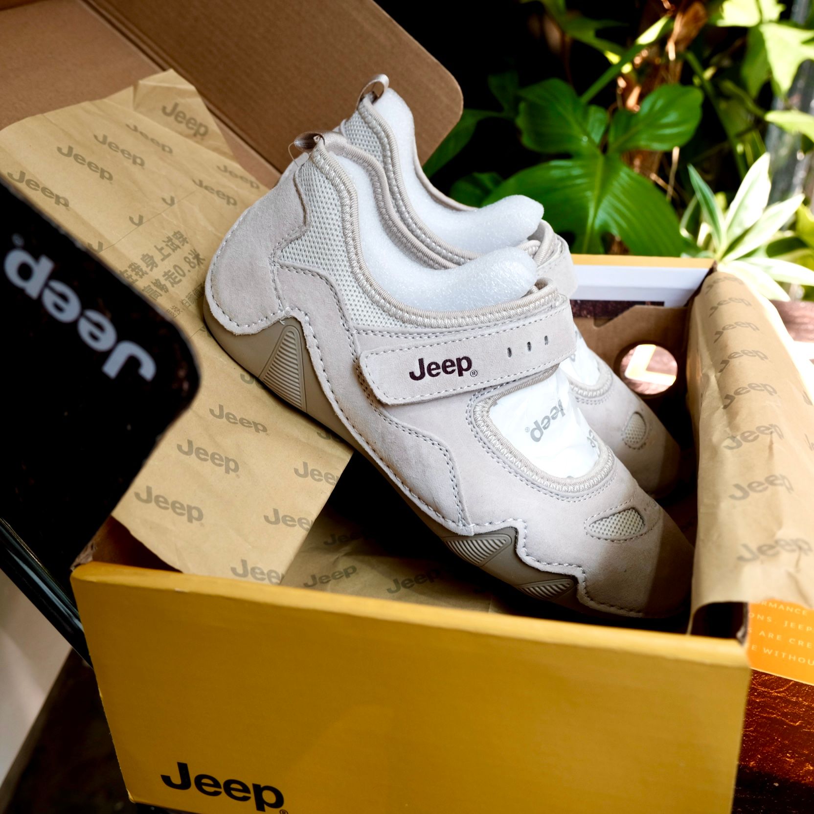  Giày Jeep Lifestyle Shoes Women ’s Low-top Grey [ PX231WSA575 ] 