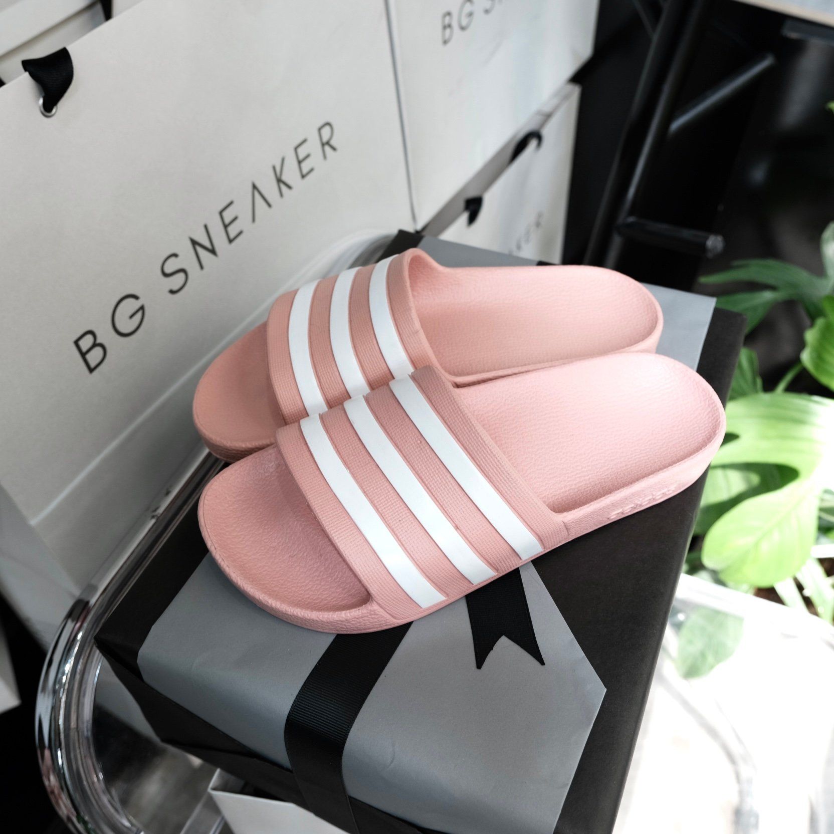 Dép Adidas Adilette Aqua Pink GZ5239 