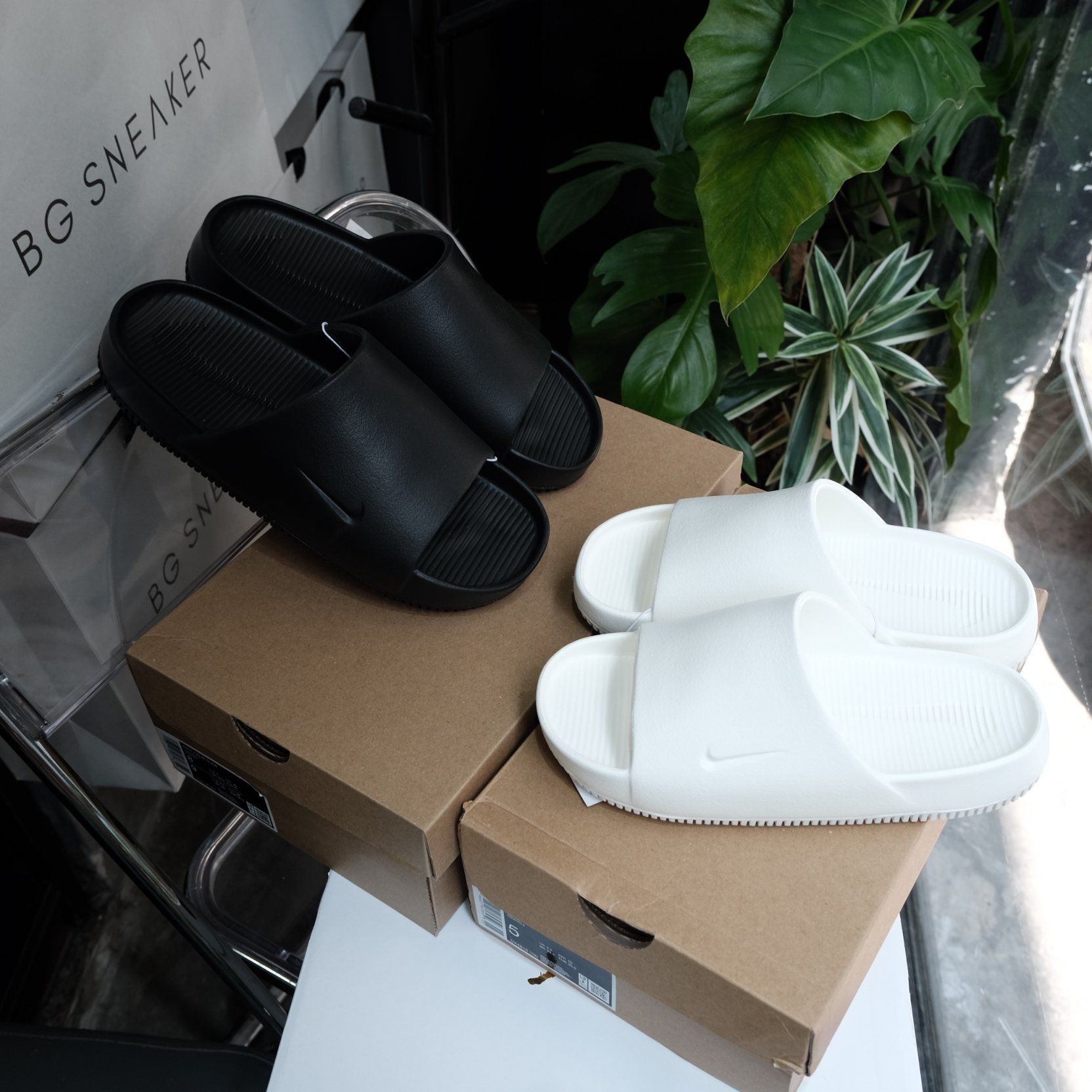  Dép Nike Calm Slide White Sail DX4816-100 