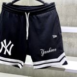  Quần Short New Era NY White Black 188887898 