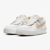  [ DV7449 - 100 ] Nike W Air Force 1 Low Shadow Sail Tan 