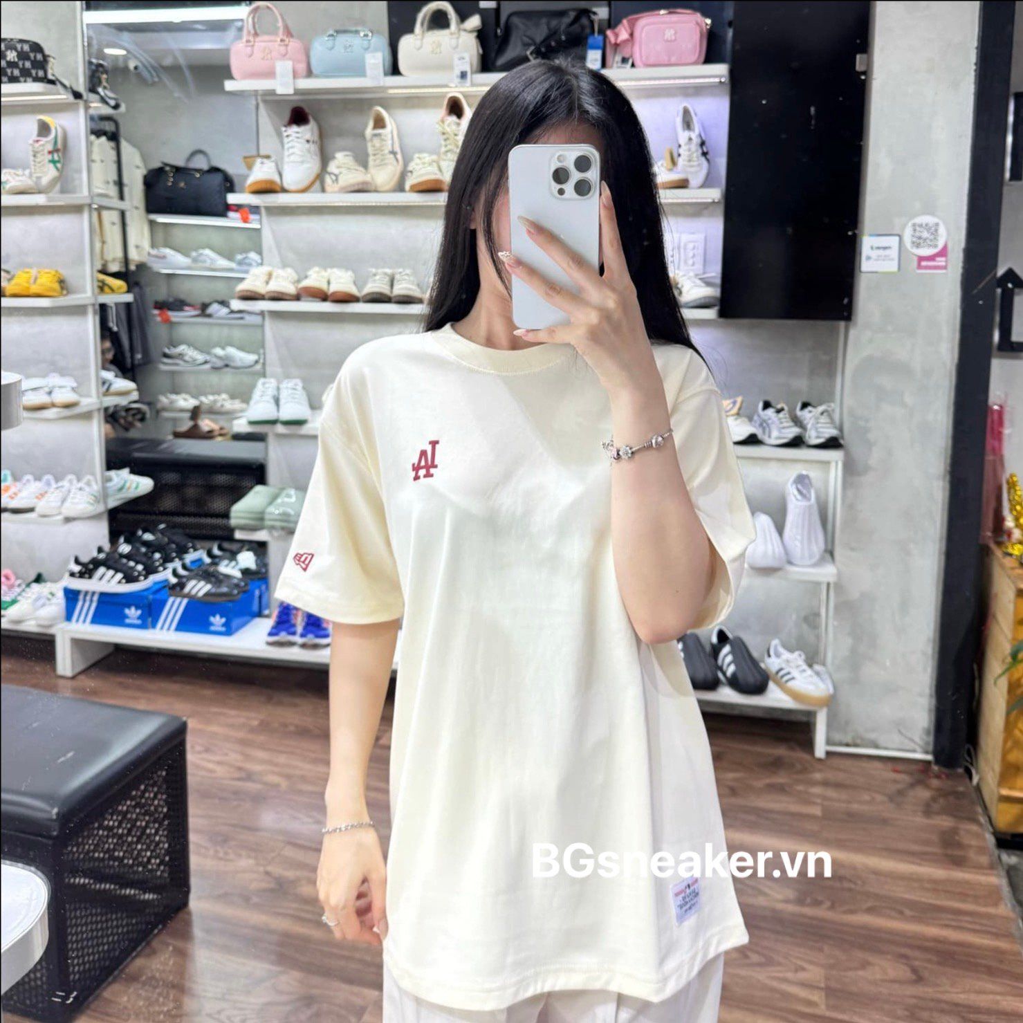  Áo Thun New Era LA  Cream Red 15488790 