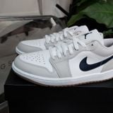  GIÀY Nike Air Jordan 1 Low Midnight Navy Neutral Grey 553558 146 