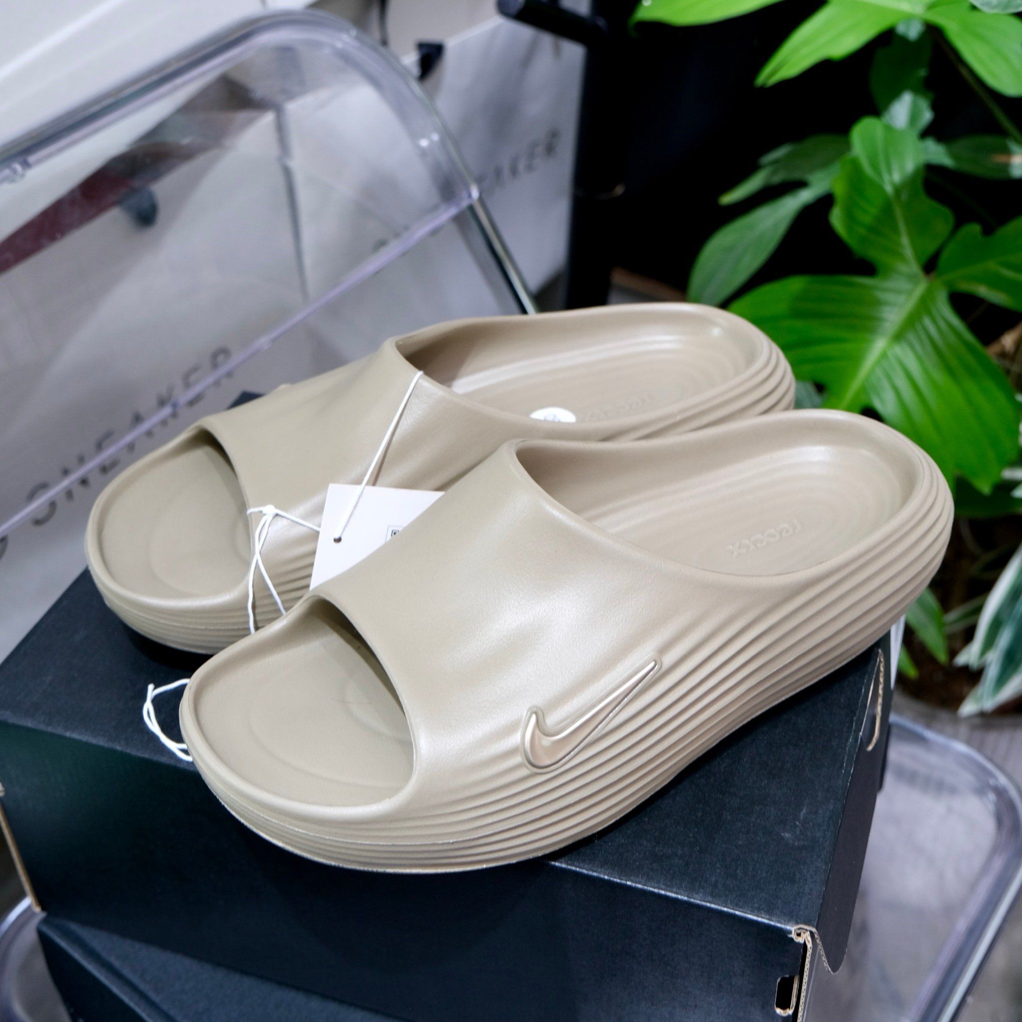  Dép Nike ReactX Rejuven8 Slide ‘Khaki’ HV4479-200 
