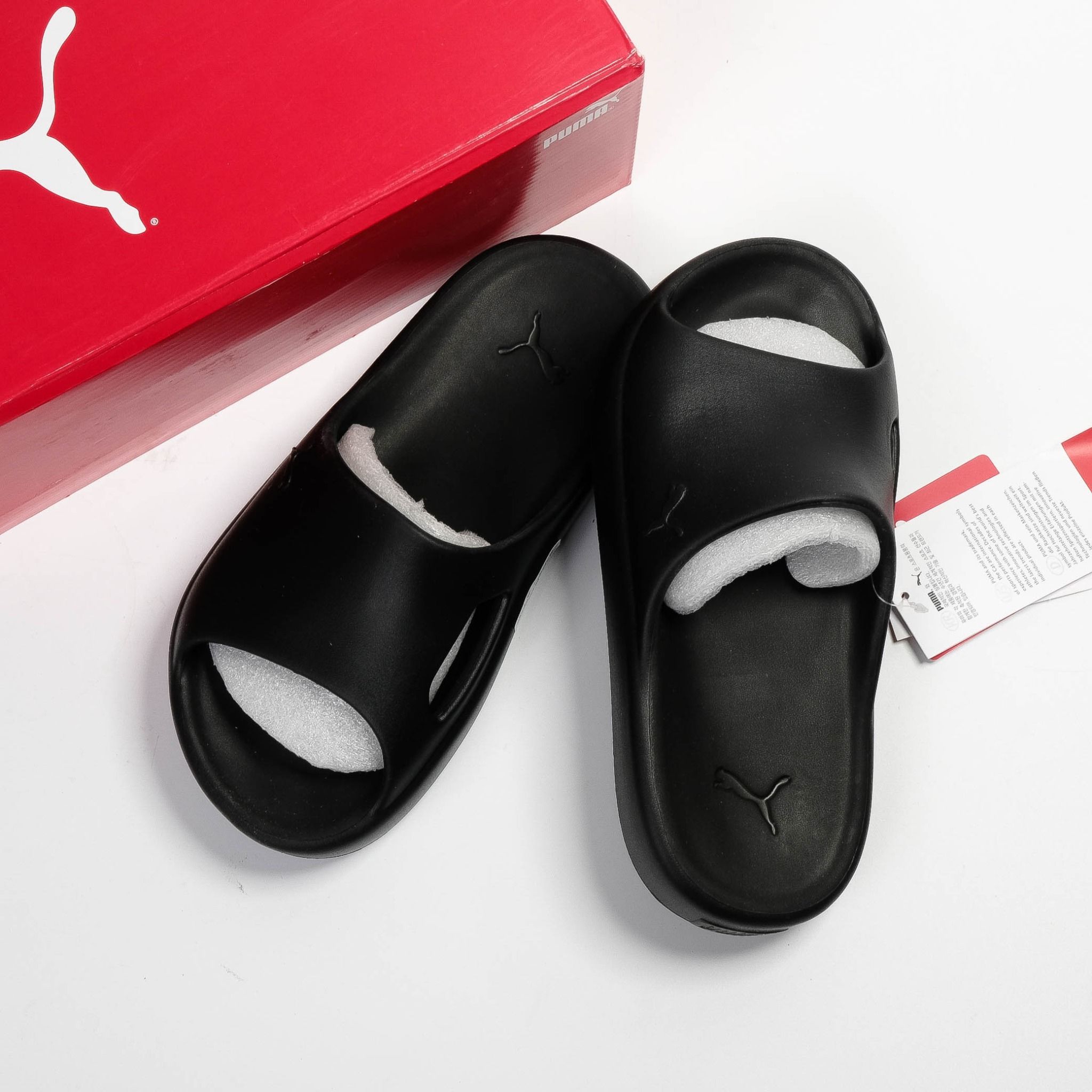  Puma Shibui Cat Slide Black [ 385296 - 02 ] 