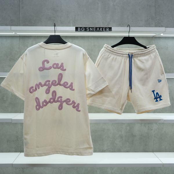  Áo Thun New Era Dodgers Cream Pink 15488792 