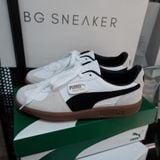  Giày Puma Palermo Leather White  Vapor Grey  397647-01 