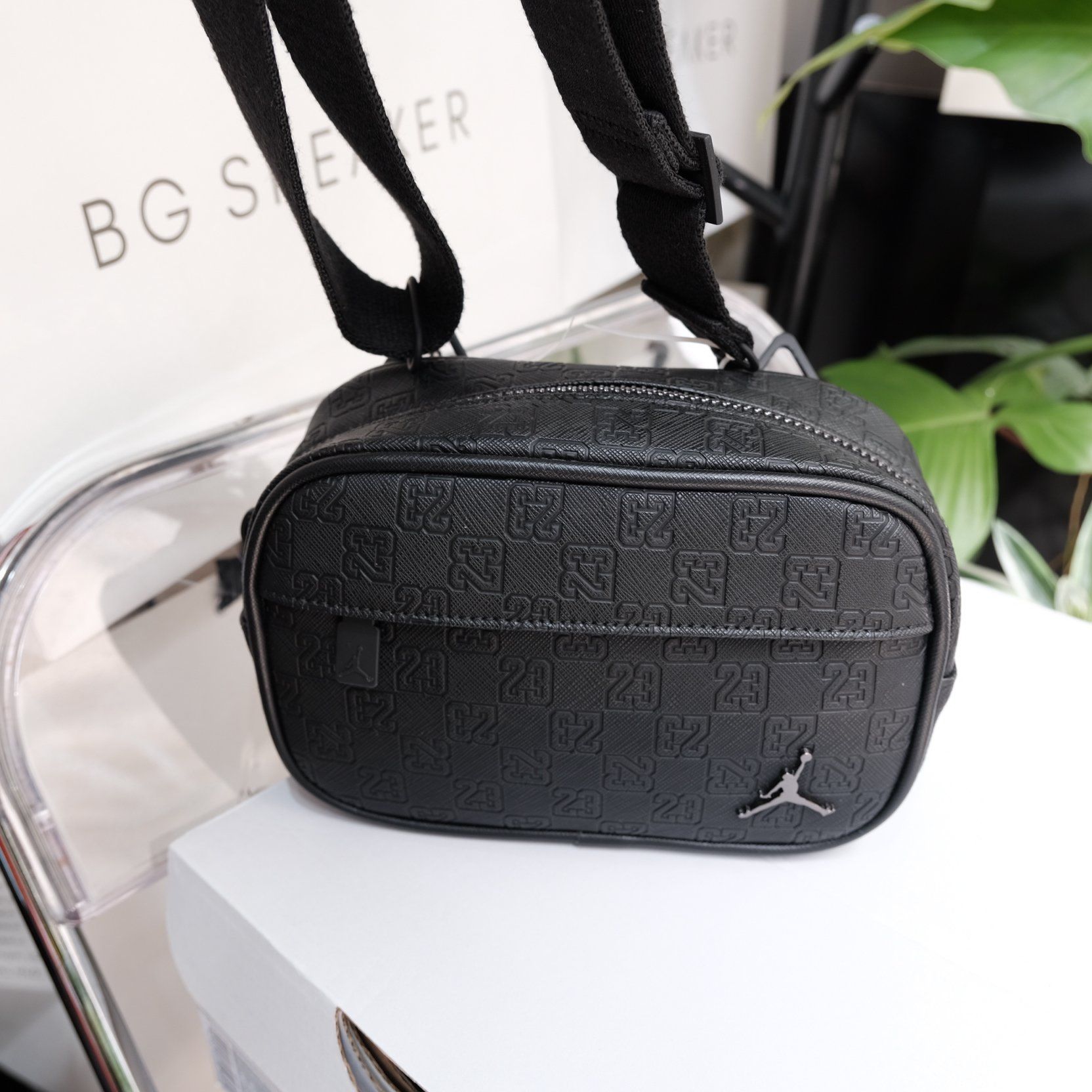  Túi Nike Jordan Monogram Camera Bag Black  HV1622 010 