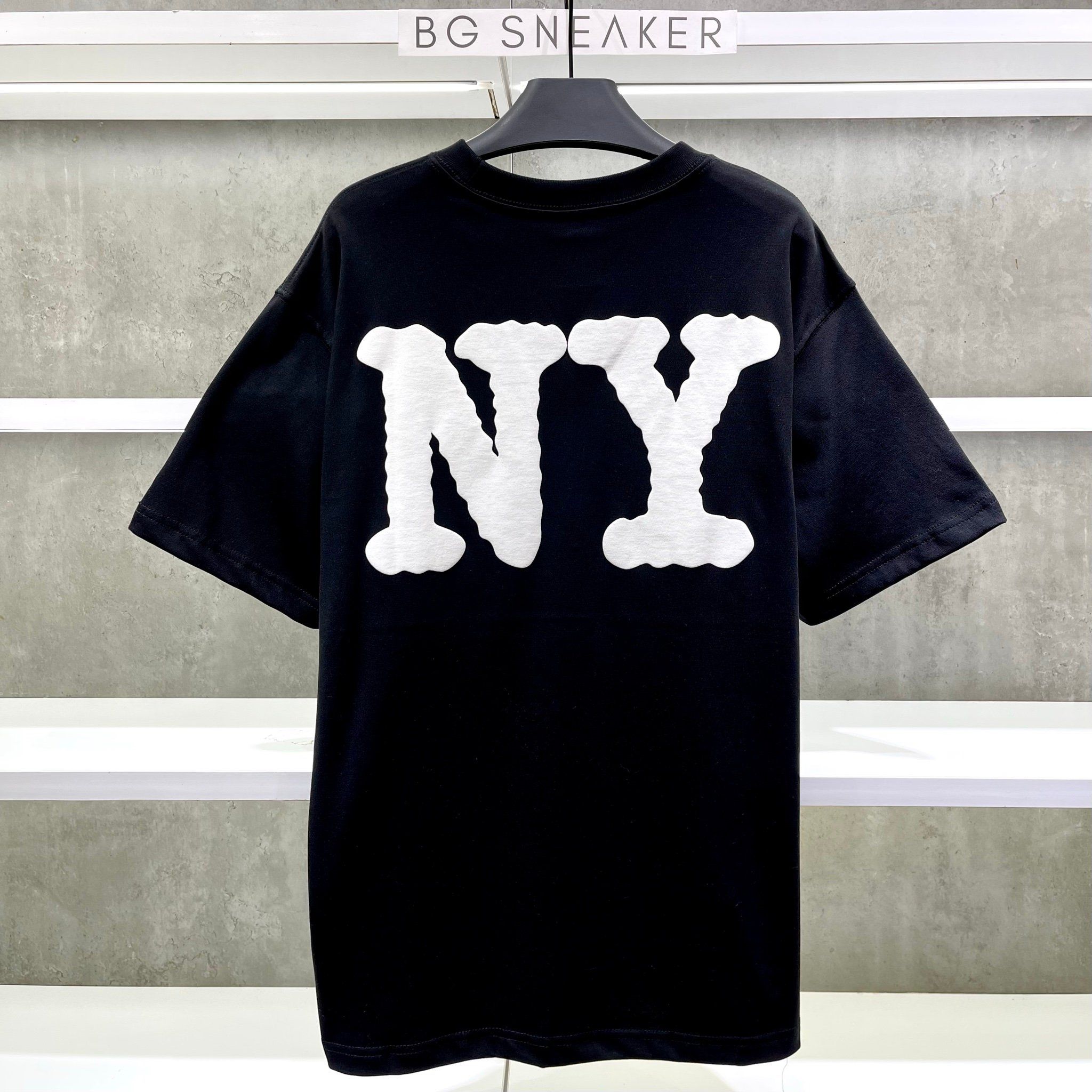  Áo Thun New Era New York Black White 15655588 