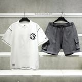  Áo Thun New Era NY White BLack 13334578 