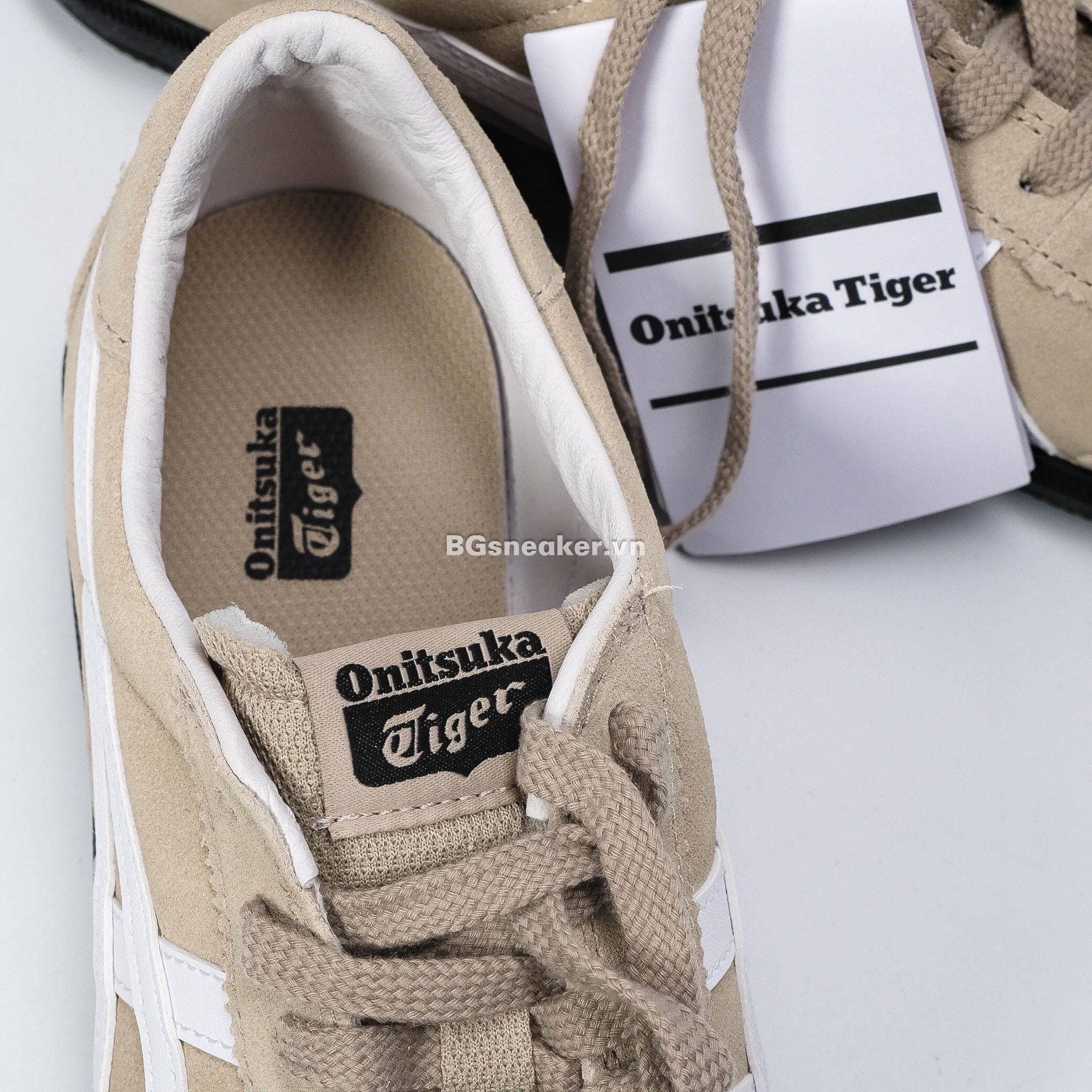  Giày Onitsuka Tiger Tokuten ‘Beige White Black’ 1183A907-203 