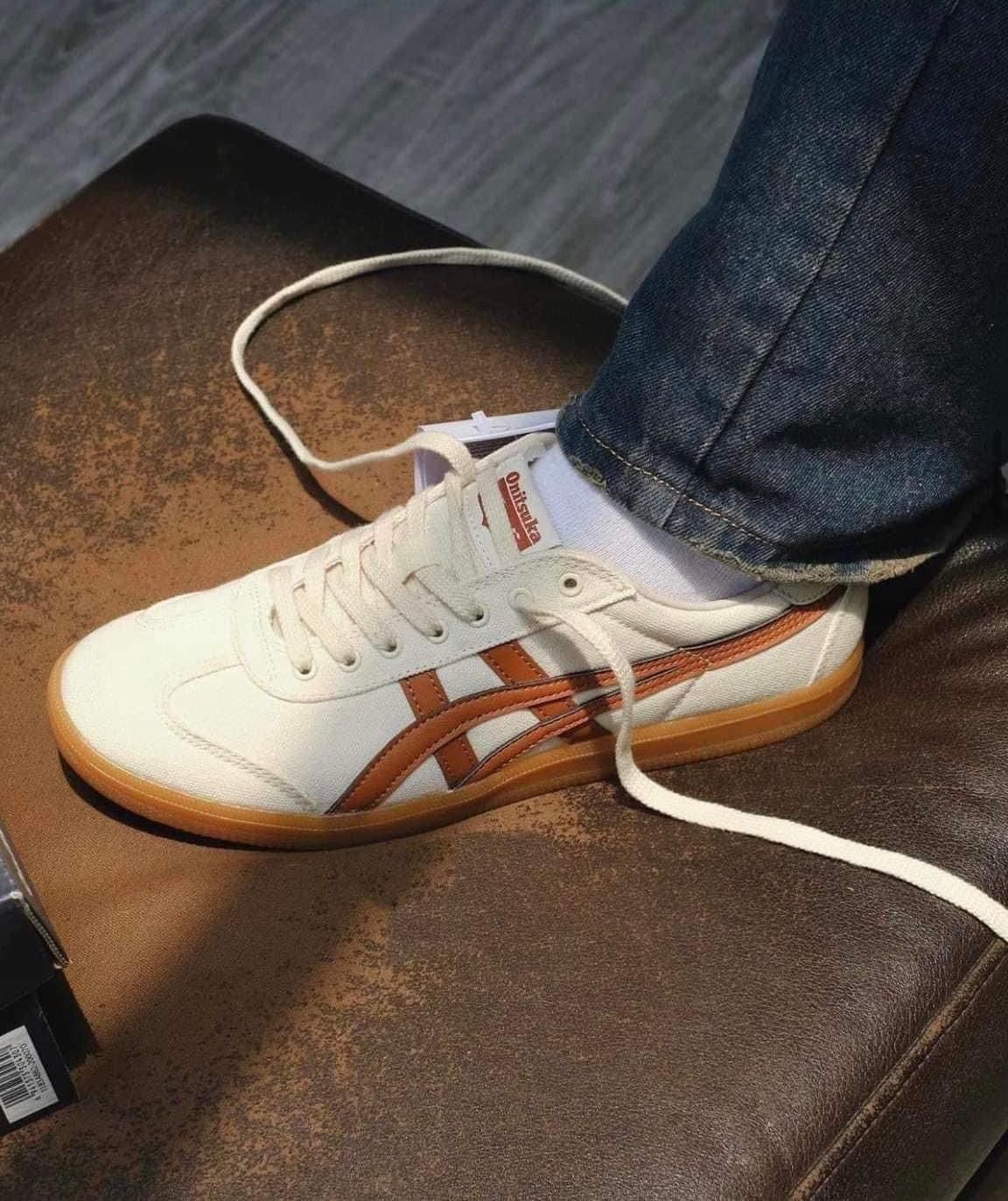  Giày Onitsuka Tiger Tokuten Cream Orange  1183A862 200 
