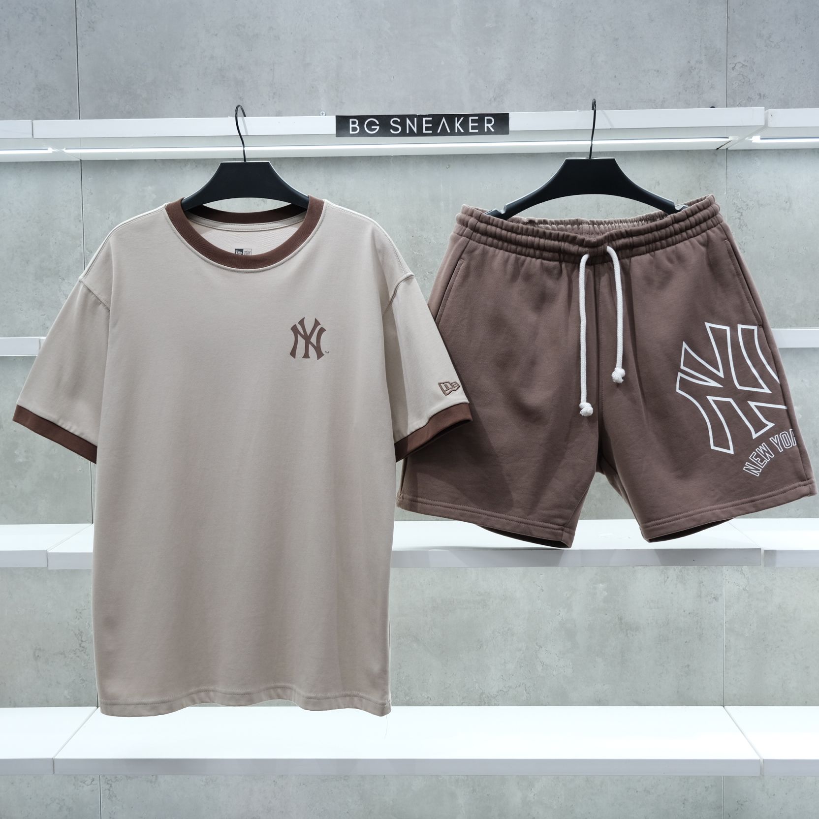  Áo Thun New Era NY Brown  13579964 