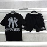  Áo Thun New Era New York Yankees Black 12224554 