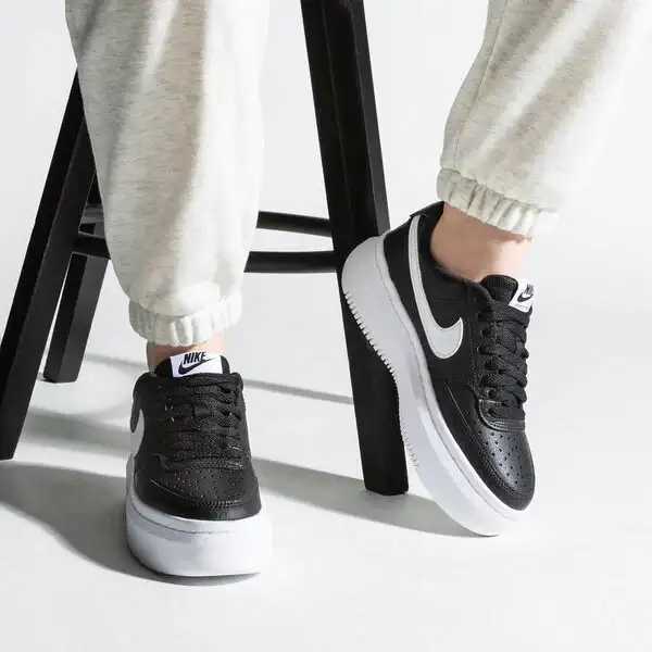  Nike  Court Vision Alta Black White DM0113-002 