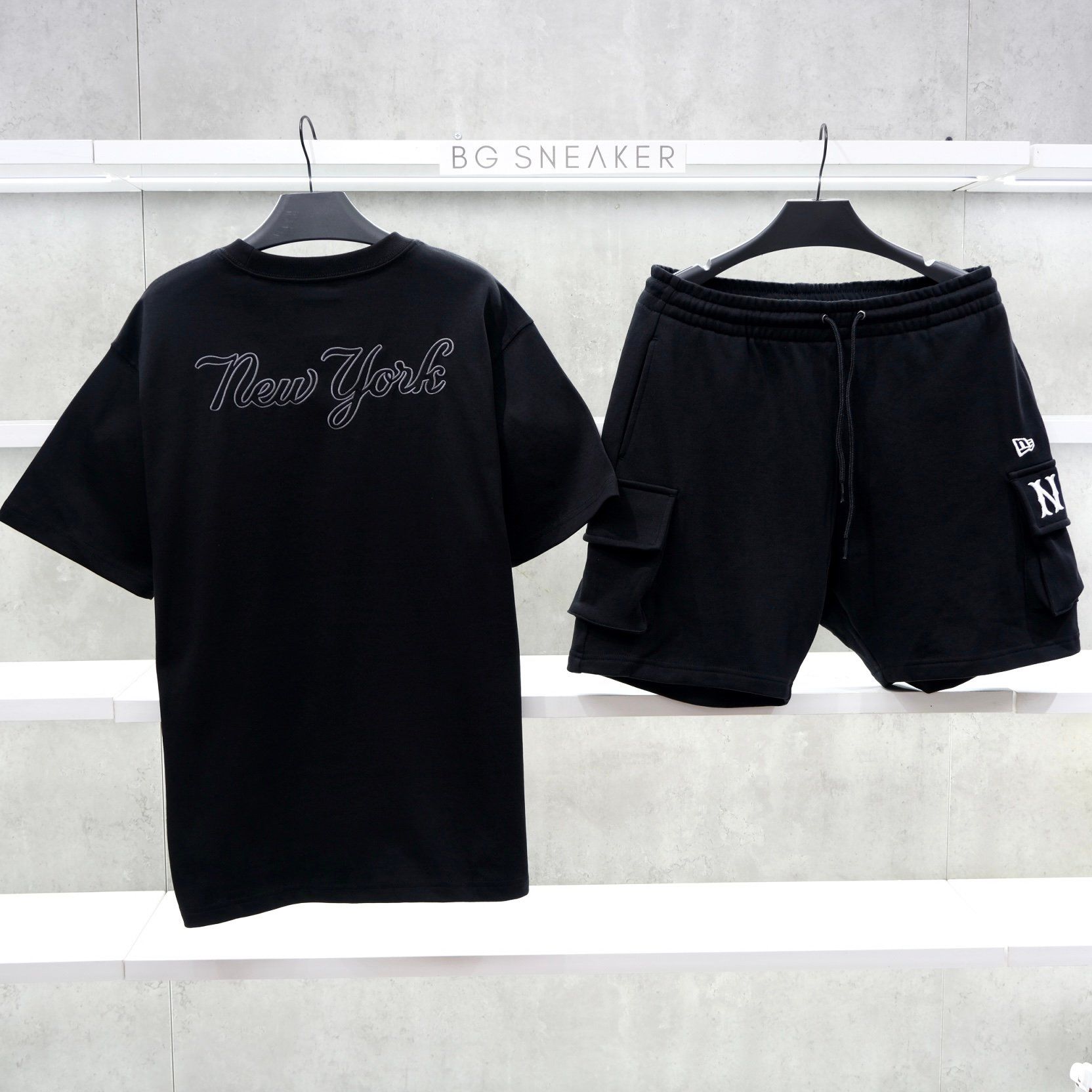  Áo Thun New Era Basic NY BLACK BLACK 15554846 